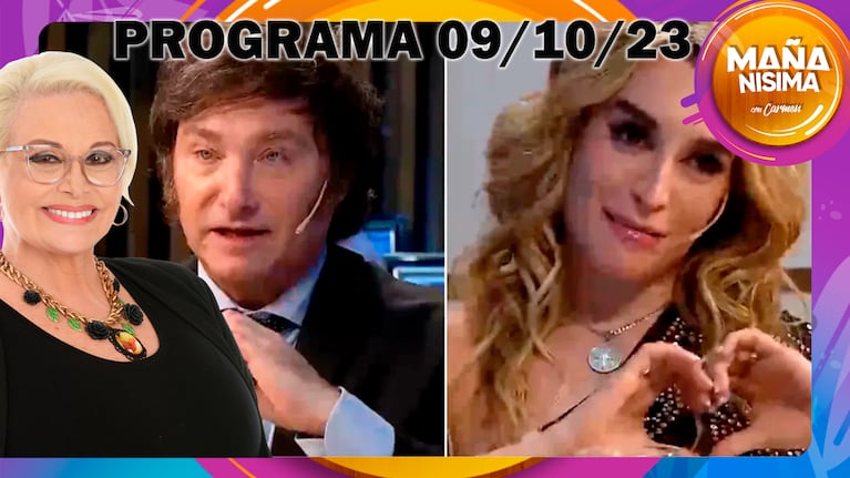 Mañanísima - Programa completo 09/10/23- Programa del 09/10/23 - MILEI Y FÁTIMA FLOREZ: ¿NOVIAZGO DE MENTIRA?