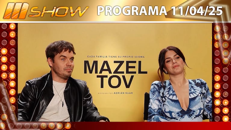 MSHOW - Programa del 11/04/25 BENJAMÍN ROJAS Y NATALIE PEREZ JUNTOS EN “MAZEL TOV”