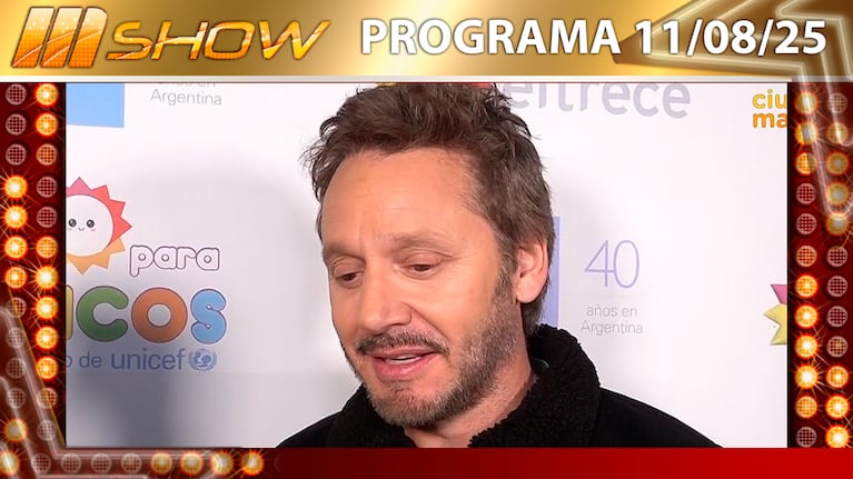 MSHOW - Programa del 11/08/25 BENJAMÍN VICUÑA PRESENTE EN UN SOL PARA LOS CHICOS 2025