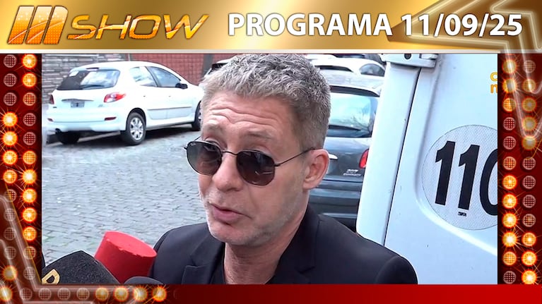 MSHOW - Programa del 11/09/25 ADRIÁN SUAR HABLÓ DE LOS MARTÍN FIERRO DE TELEVISIÓN