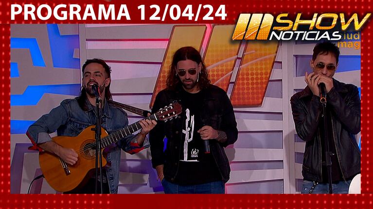 MSHOW - Programa del 12/04/24 - FABRICIO Y LOS DEL PORTEZUELO CANTAN EN VIVO