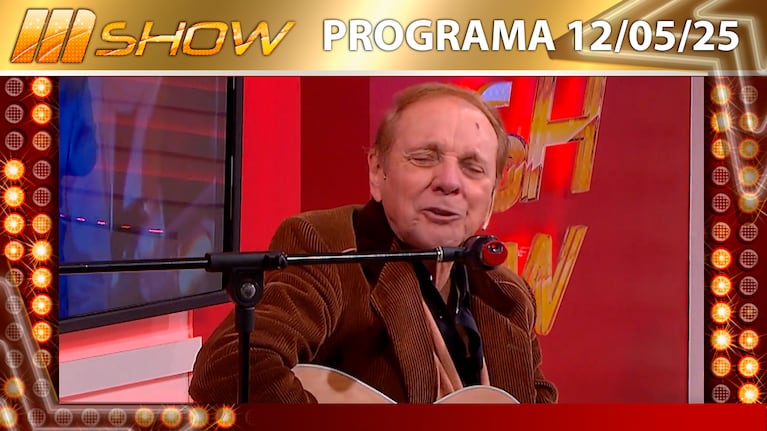 MSHOW - Programa del 12/05/25 JHONNY TEDESCO EN VIVO TOCÓ “VUELVE PRIMAVERA”