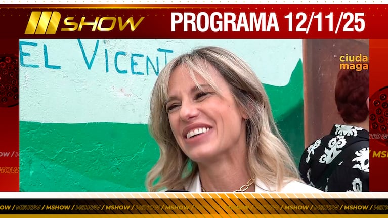 MSHOW - Programa del12/11/25 MARIANA FABBIANI RECIBIÓ UN PREMIO DE SU ABUELO MARIANO MORES