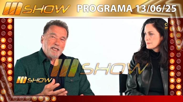 MSHOW - Programa del 13/06/25 ENTREVISTA CON ARNOLD SCHWARZENEGGER Y CARRIE ANNE MOSS