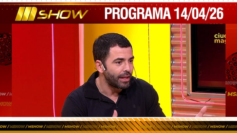 MSHOW - Programa del 14/04/26 NAZARENO CASERO HABLA DE LAS CRÍTICAS QUE RECIBE SU FAMILIA