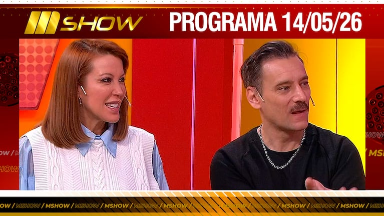 MSHOW - Programa del 14/05/26 MIRIAM LANZONI Y SERGIO SURRACO EN “DISGUSTO”