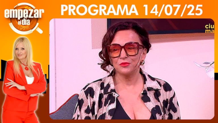 Empezar el día - Programa del 14/07/25- NOS VISITA LA GRAN ACTRIZ, GRACIELA STEFANI “MALALA”