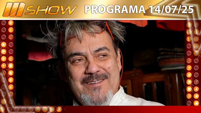 MSHOW - Programa del 14/07/25 LINO GÓMEZ ADILLON CUENTA CÓMO ES COCINARLE A LOS FAMOSOS
