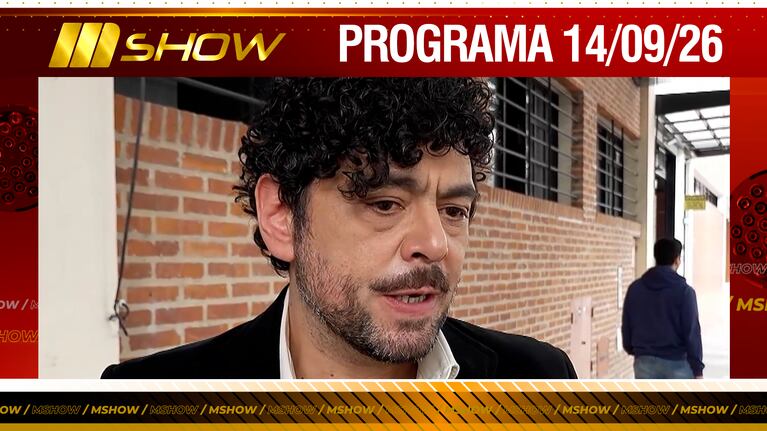 MSHOW - 14/09/26 ALBERTO AJAKA EN LA NUEVA PELÍCULA SOBRE EL CASO “BARREDA”