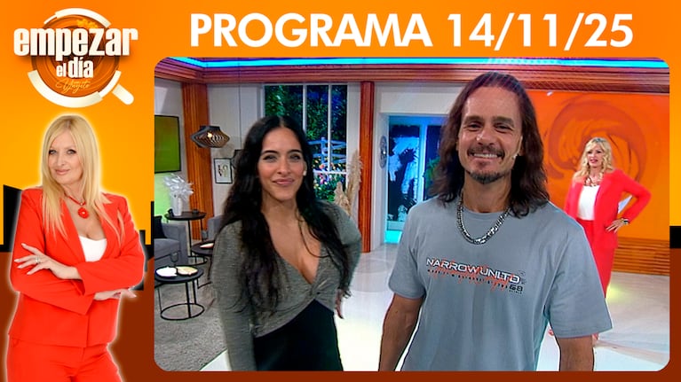 Empezar el día - Programa del 14/11/25 RECIBIMOS A CHRISTIAN SANCHO Y A CELESTE MURIEGA