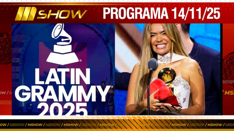 MSHOW - Programa del14/11/25 TODOS LOS GANADORES DE LOS PREMIOS GRAMMYS 2025