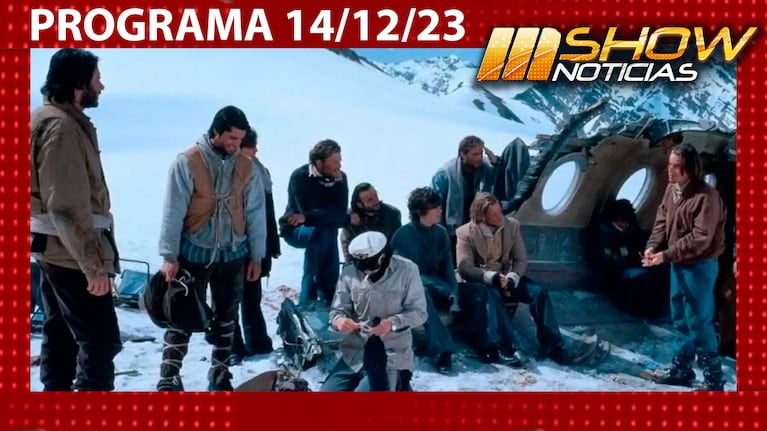 MSHOW - Programa del 14/12/23- ENTREVISTA EXCLUSIVA CON LOS PROTAGONISTAS DE “LA SOCIEDAD DE LA NIEVE”