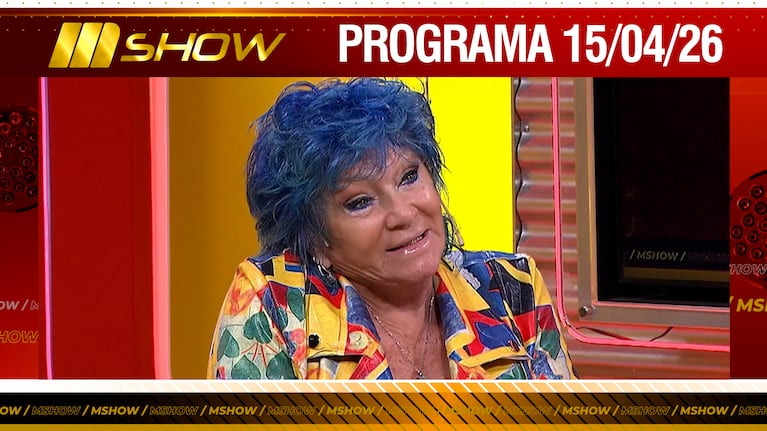 MSHOW - Programa del 15/04/26 IMPERDIBLE MANO A MANO CON SILVIA FREIRE