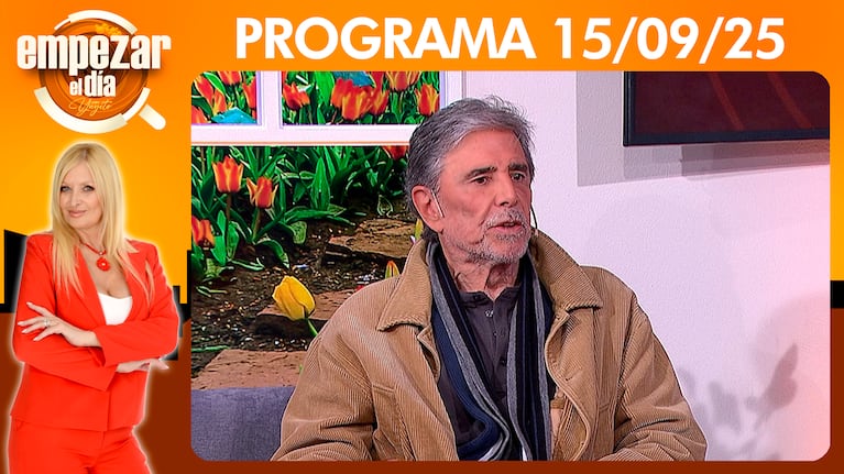 Empezar el día - Programa del 15/09/25- NOS VISITA EL GRAN ACTOR JORGE MARTÍNEZ
