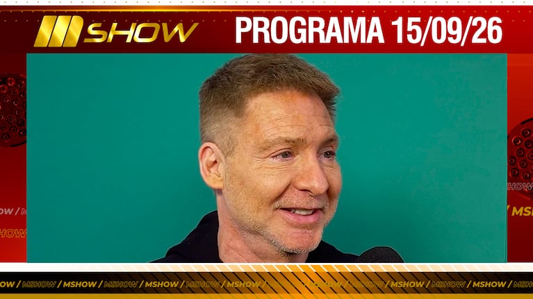 MSHOW - Programa del 14/09/26 ADRIÁN SUAR ACOMPAÑÓ A SU HIJO EN EL ESTRENO DE “CON LA NUESTRA”