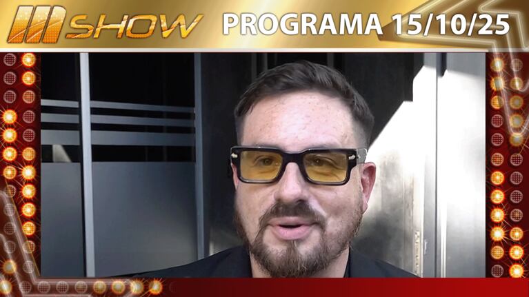 MSHOW - Programa del 15/10/25 FEDE BAL HABLÓ DE SU PRESENTE EN LA TELE Y EN EL STREAMING
