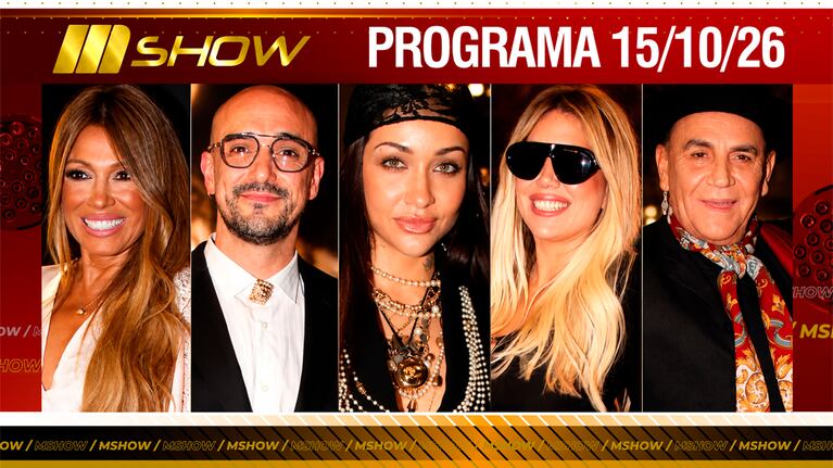 MSHOW - Programa del 15/10/26 TODO LO QUE DEJÓ LA GALA DE LOS MARTÍN FIERRO DE LA MÚSICA