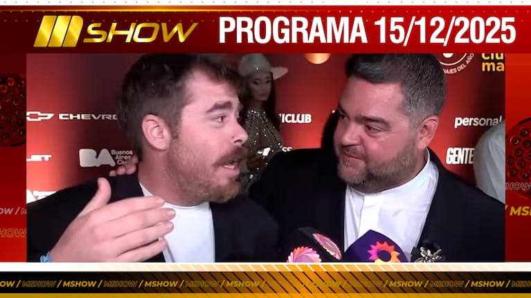 MSHOW - Programa del 15/12/25 LOS LOOKS Y GANADORES DE LOS MARTÍN FIERRO DE STREAMING
