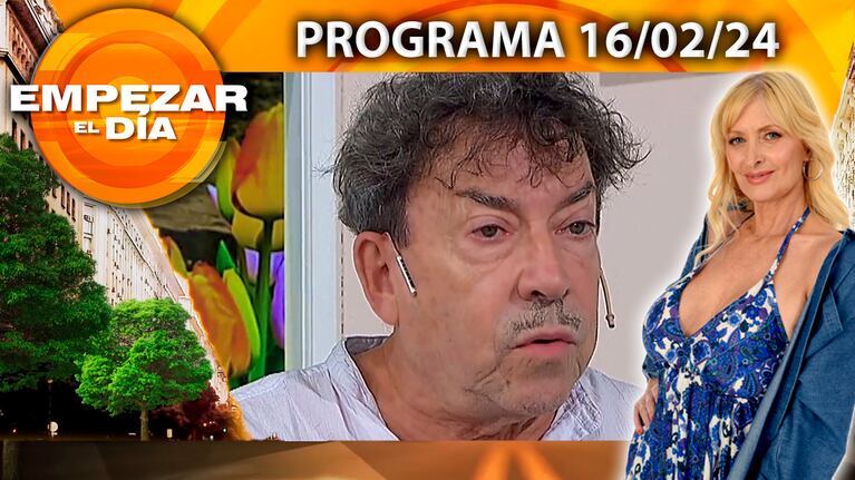 Empezar el día - Programa del 16/02/24 - ANÍBAL PACHANO A SOLAS CON YUYITO