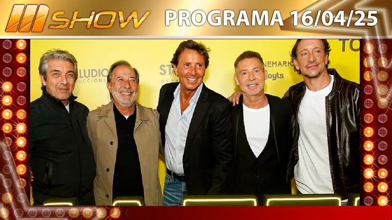 MSHOW - Programa del 16/04/25 MAZEL TOV, LA PELÍCULA DE SUAR, LLEGA A TODOS LOS CINES