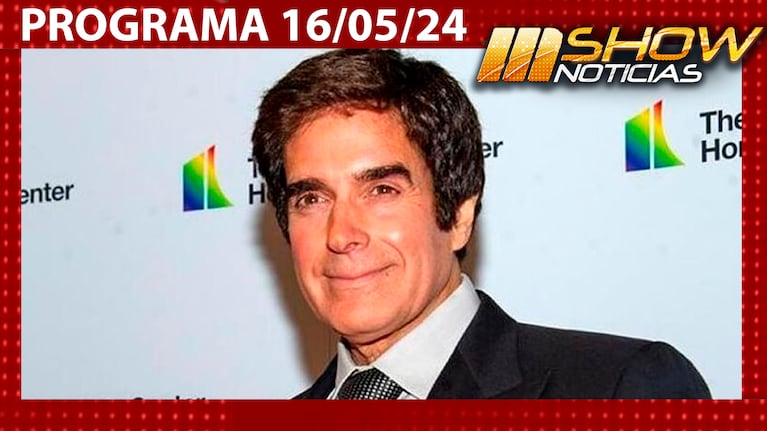 MSHOW - Programa del del 16/05/24 - DAVID COPPERFIELD ACUSADO DE AGREDIR SEXUALMENTE A 16 CHICAS