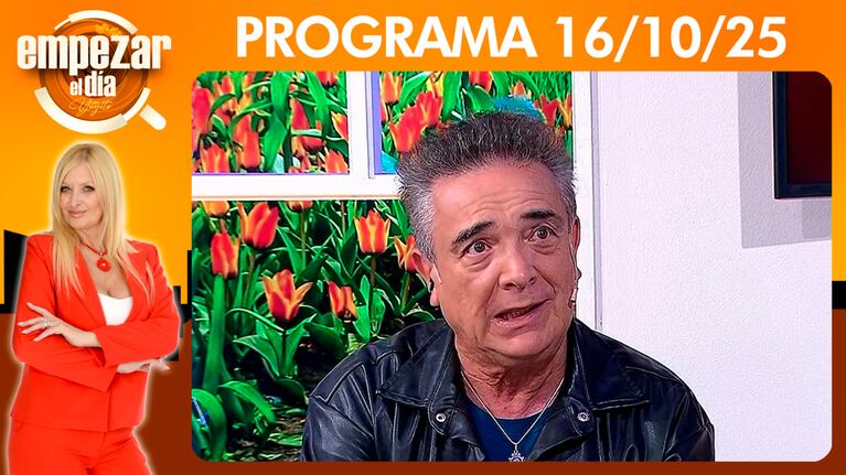 Empezar el día - Programa del 16/10/25- NITO ARTAZA REPASÓ SU CARRERA Y BANCÓ A MILONE