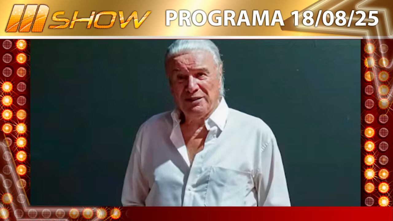  MSHOW - Programa del 18/08/25  