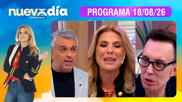 NUEVO DÍA- Programa del 18/08/26-FLAVIA RECIBE A MARIO MASSACCESI Y A MARCELO POLINO