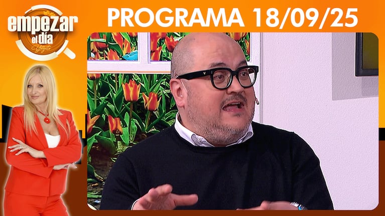 Empezar el día - Programa del 18/09/25- RODOLFO VERA CALDERÓN EL QUE MÁS SABE DE REALEZA