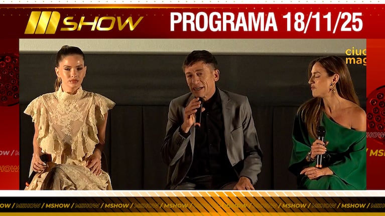 MSHOW - Programa del 18/11/25 LA CHINA SUÁREZ, ESTRENA “HIJA DEL FUEGO: LA VENGANZA DE LA BASTARDA”
