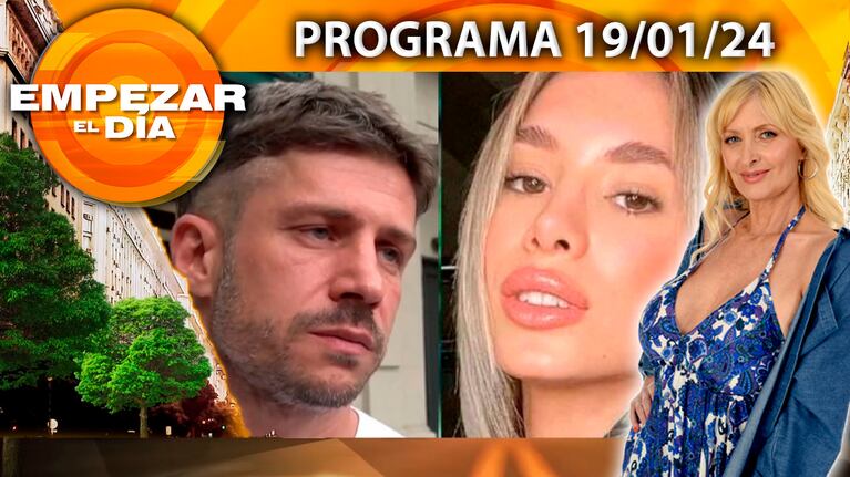Empezar el día - Programa del 19/01/24 JUANI MARTINO VS. FLOR MOYANO