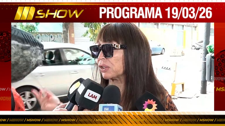 MSHOW - Programa del 19/03/26 MORIA CASAN HABLÓ DE SU RELACIÓN CON LALI