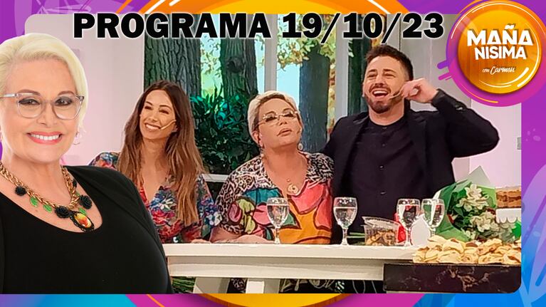 Mañanísima - Programa completo 19/10/23 - ÚLTIMO PROGRAMA DE MAÑANÍSIMA EN MAGAZINE