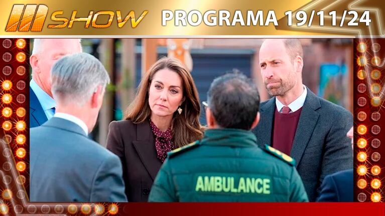 MSHOW - Programa del 19/11/24 - ROBARON EN EL CASTILLO DE WINSOR MIENTRAS KATE Y WILLIAM DORMÍAN