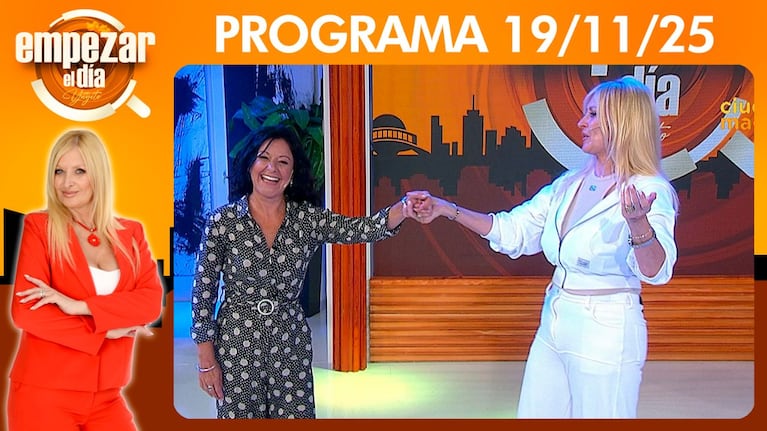Empezar el día - Programa del del 19/11/25 RECIBIMOS A LA GRAN ARTISTA CARMEN MESA