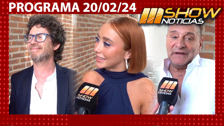 MSHOW - Programa del 20/02/24 - PETO MENAHEM, TULI ACOSTA Y TURCO GARCÍA LUEGO DE ALMORZAR CON JUANA