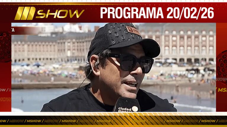MSHOW - Programa del 20/02/26 MATÍAS ALÉ PRESENTA “FUNCIÓN IMPOSIBLE”