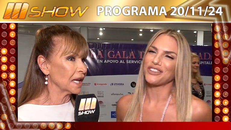 MSHOW - Programa del 20/11/24- CAROLINA OLTRA Y ELENA FORTABAT, JUNTAS EN LA CONDUCCIÓN DE UN EVENTO