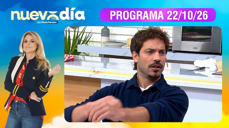 NUEVO DÍA - Programa del 22/10/26 BENJA ALFONSO, DISEÑADOR INDUSTRIAL, ACTOR Y AMANTE DEL SURF