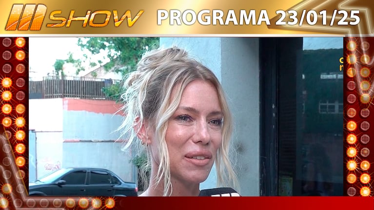 MSHOW - Programa del 23/01/25 NICOLE NEUMANN RECTIVA UN PROYECTO DEL 2024