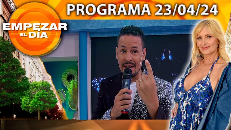 Empezar el día - Programa del 23/04/24 - BAILAMOS CON RODRIGO TAPARI