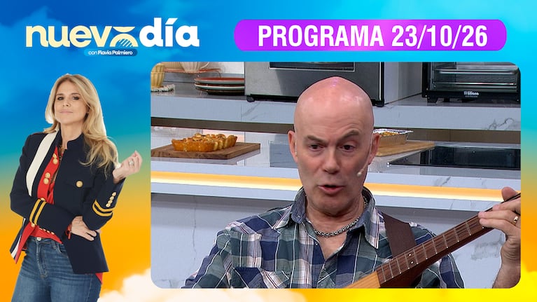 NUEVO DÍA - Programa del 23/10/26 LA EMOTIVA CONFESIÓN DE JAF Y SU VERSIÓN ACÚSTICA EN VIVO