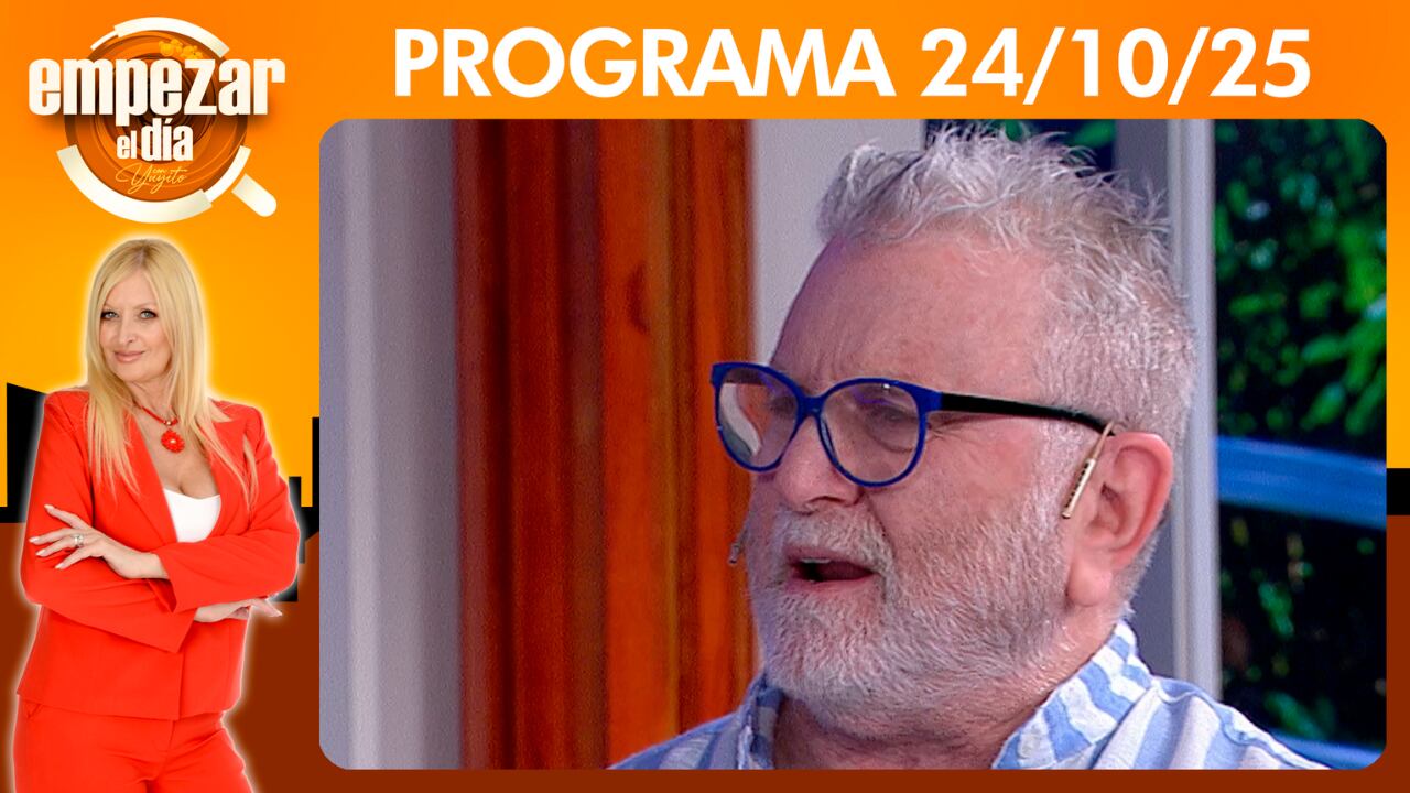 EMPEZAR EL DÍA- Programa del 24/10/25 