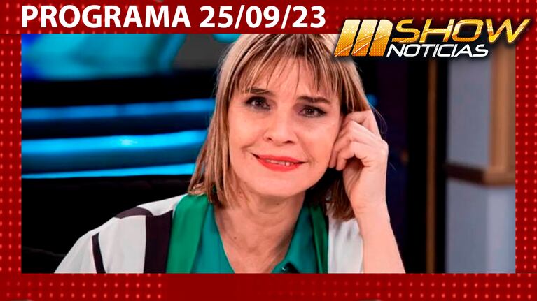 MSHOW - Programa del 25/09/23 - FABIANA CANTILO HABLÓ DE SUS ADICCIONES
