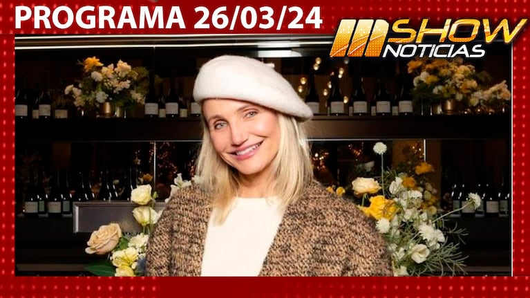 MSHOW - Programa del 26/03/24 - CAMERON DÍAZ TENDRÁ SU SEGUNDO BEBÉ A LOS 51 AÑOS