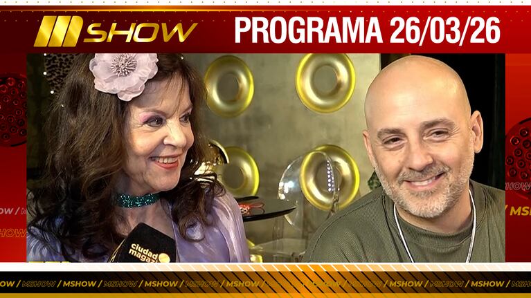 MSHOW - Programa del 26/03/26 CRISTINA ALBERÓ Y JOSÉ MARÍA MUSCARI ESTRENARON “DORADAS”