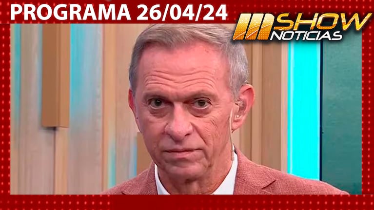MSHOW - Programa del 26/04/24 - MARCELO BONELLI SE DESPIDIÓ DE ARRIBA ARGENTINOS