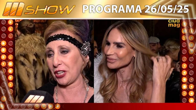 MSHOW - Programa del 26/05/25 ELEONORA CASANO Y MARÍA VÁZQUEZ EN UNA LA GALA BENÉFICA