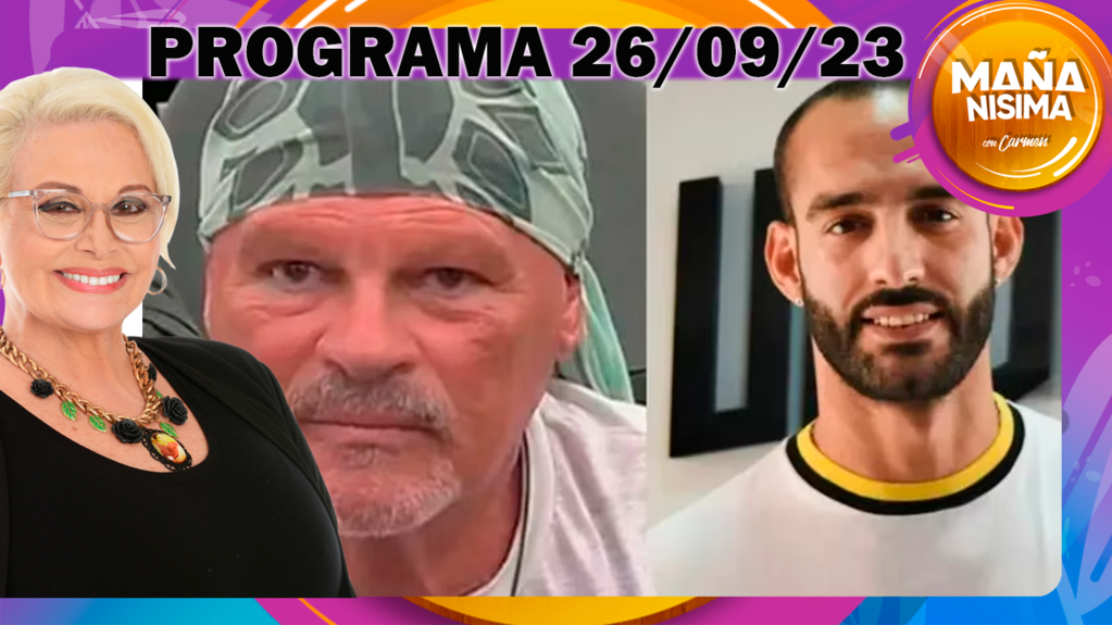  Mañanísima - Programa del 26/09/23