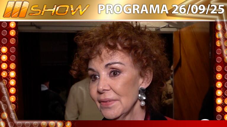 MSHOW - Programa del 26/09/25 PATRICIA PALMER EN EL ESTRENO DE “VIUDAS E HIJAS”